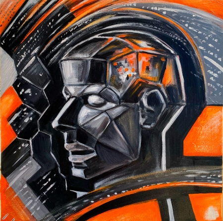 Artificial Intelligence by artist Anastasia Shimanskaya